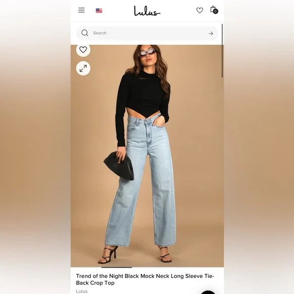 Lulus Trend Of The Night Crop Top - Picture 3 of 10